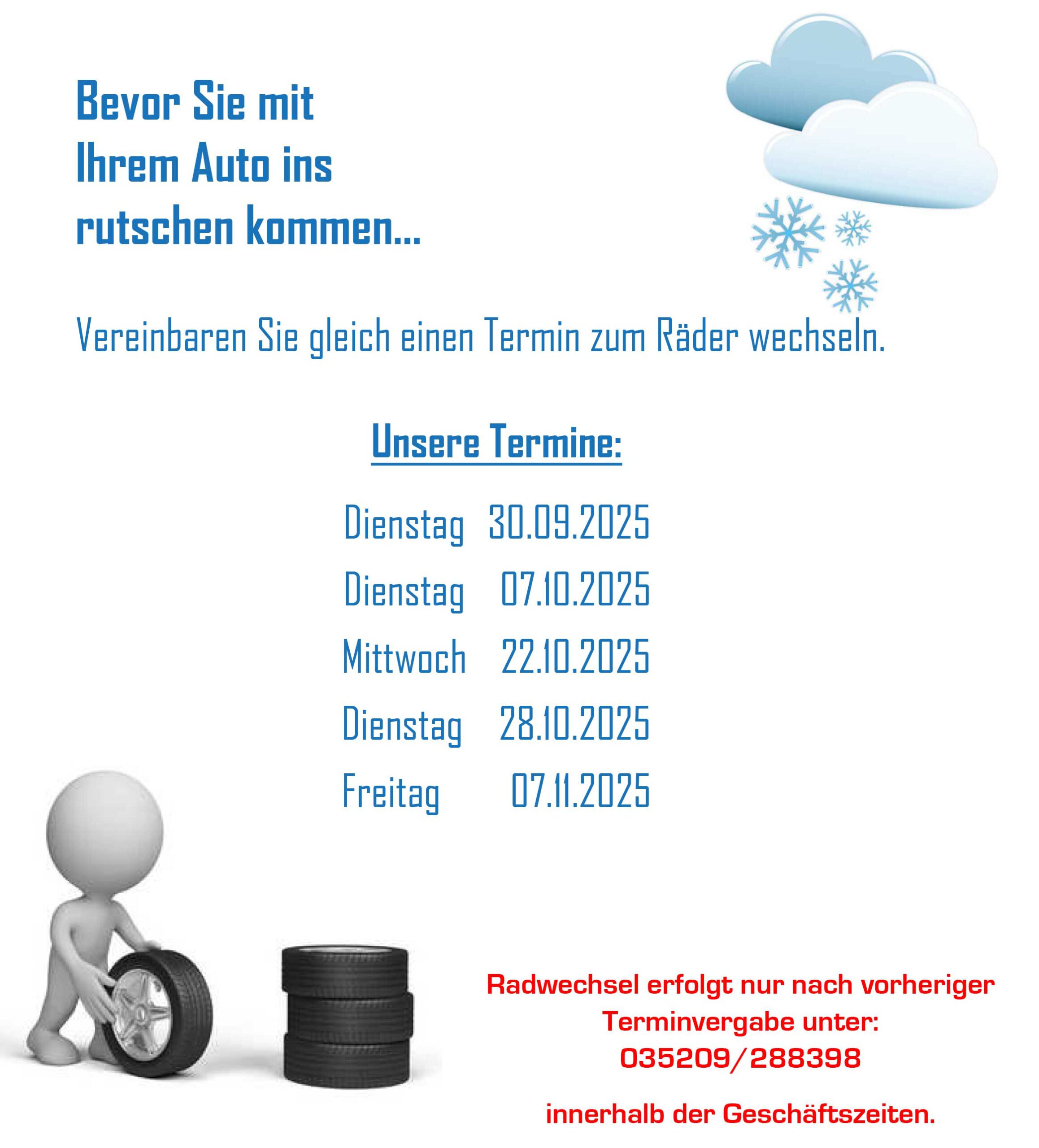 Radwechsel 2025